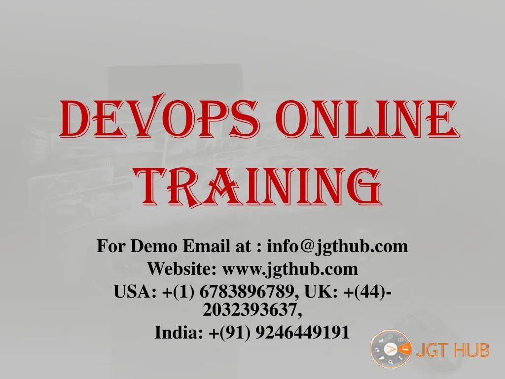 devops online training