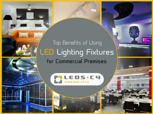 Distinct Benefits of Commercial Outdoor or Indoor LED Lighting