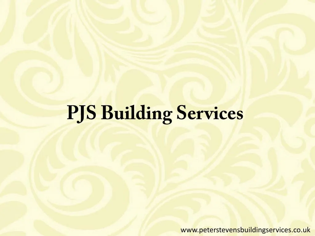 pjs building services