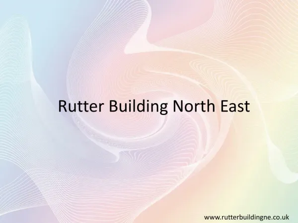 Building Services Sunderland - Rutter Building N.E