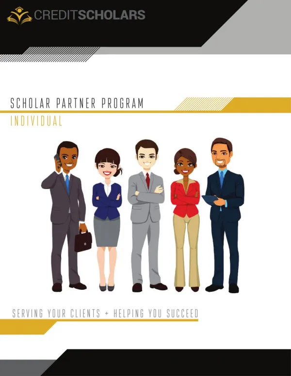 Credit Scholars Individual Packet