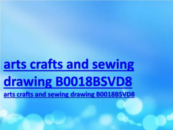 arts crafts and sewing drawing B0018BSVD8