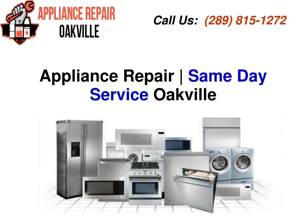 appliance repair same day service oakville