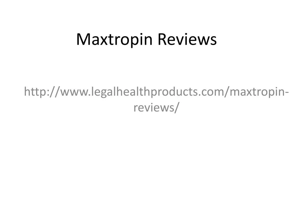 m axtropin reviews