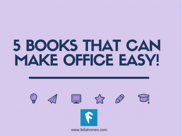 5 Books That Make Office Easy!