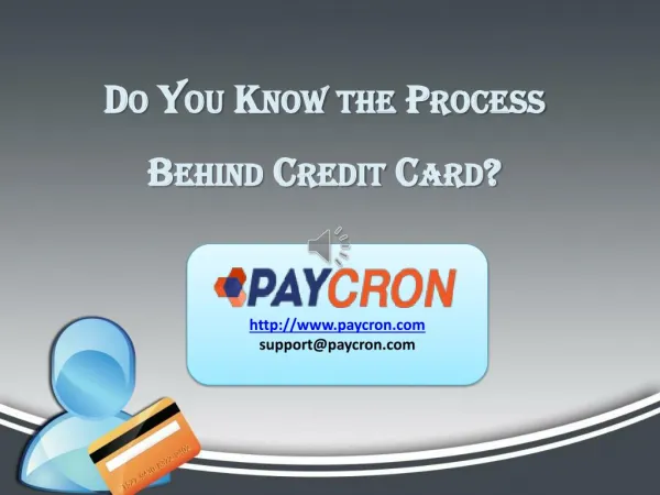 Do You Know the Process Behind Credit Card?