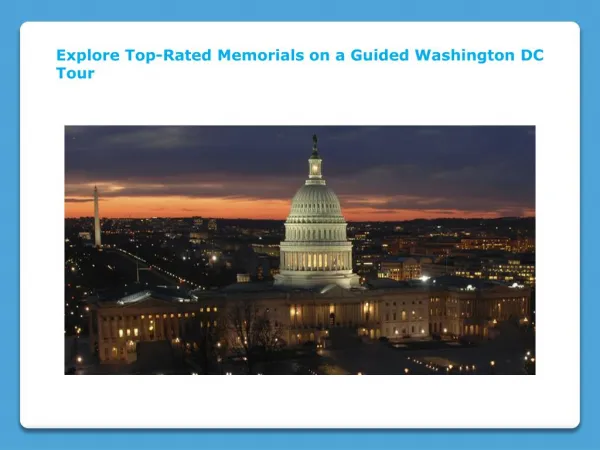 Washington DC Sightseeing Tours