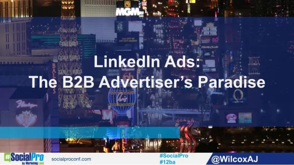 Linkedin ads - the b2b advertisers paradise
