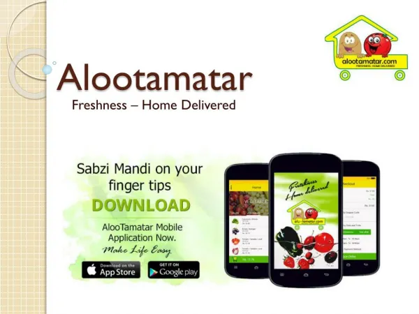 Shop Fruits, Vegetables Online from Alootamatar