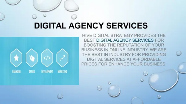 Digital Agency Services
