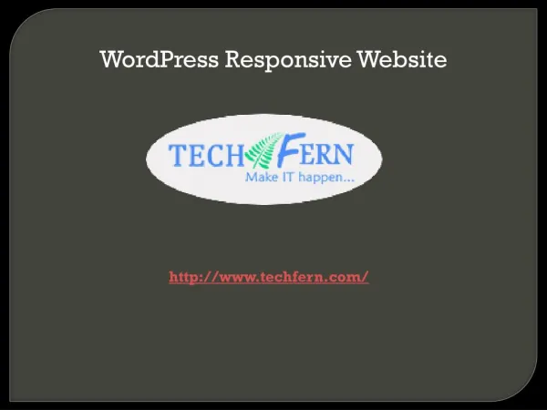 WordPress Responsive Website