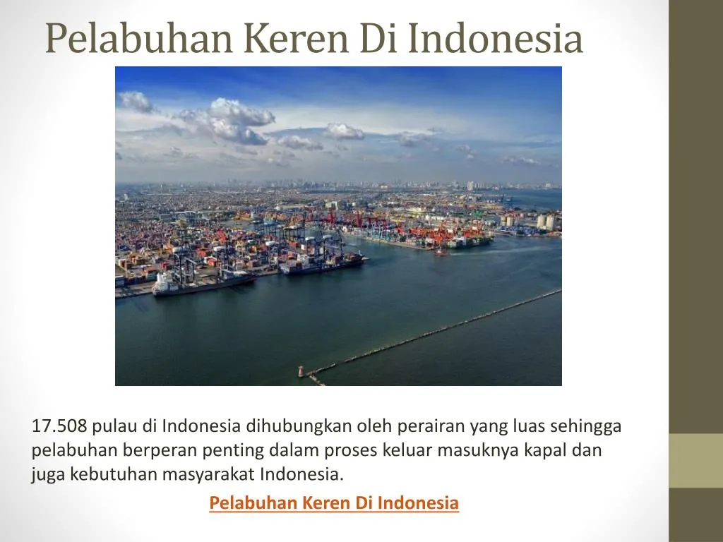 pelabuhan keren di indonesia