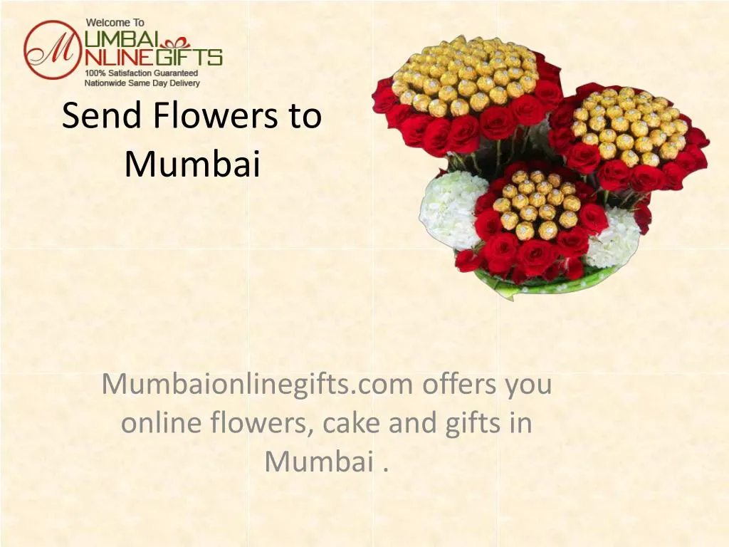 send flowers to mumbai