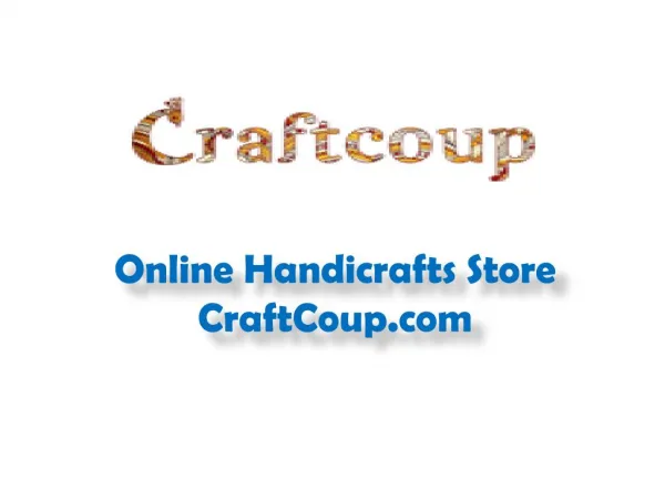 Buy Handicrafts Online, Handicrafts of India, Online Handicrafts Store - CraftCoup.com