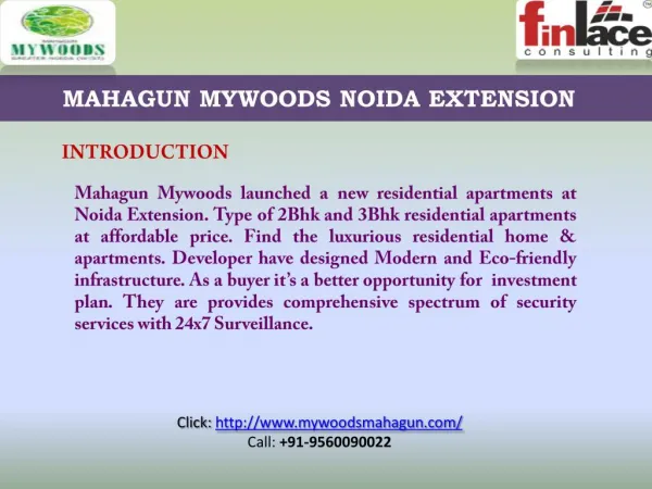 Mahagun Mywoods Property