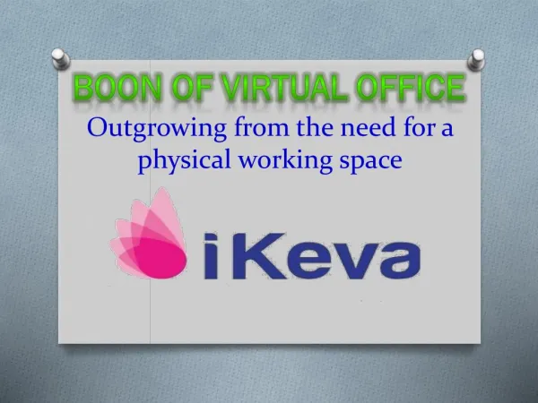 Boon of Virtual Offices – Outgrowing from the need for a physical working space