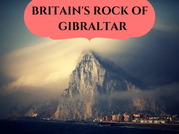 Britain's rock of Gibraltar