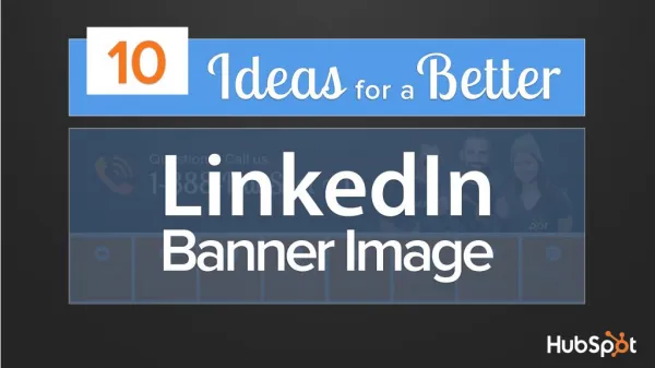 10 Ideas for a better banner image