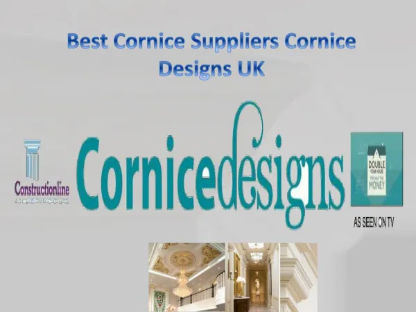 Plaster Coving And Ceiling Roses By Cornicedesigns.co.uk