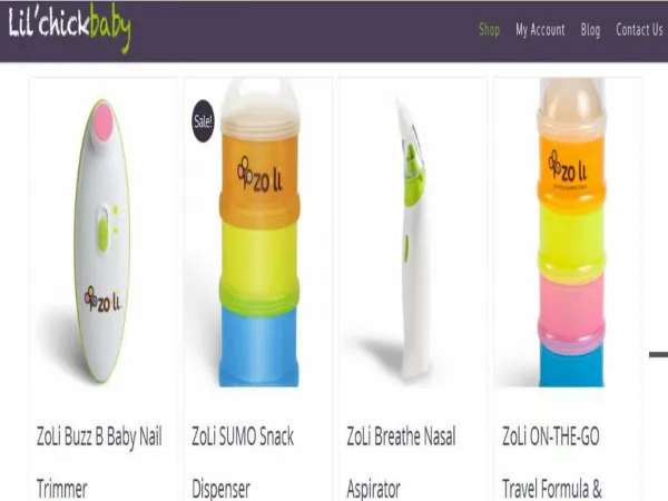 Buy Zoli Baby Products Online