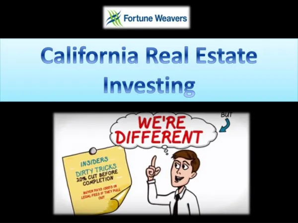 California Real Estate Investing