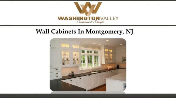 Wall Cabinets In Montgomery, NJ