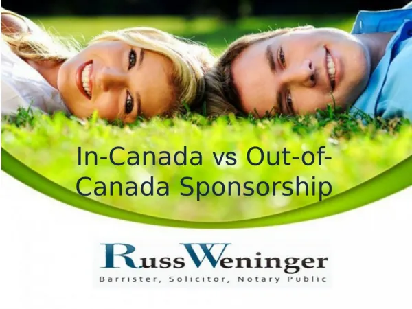 In-Canada vs Out-of-Canada Sponsorship