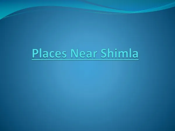 Hotel Booking Sites in shimla