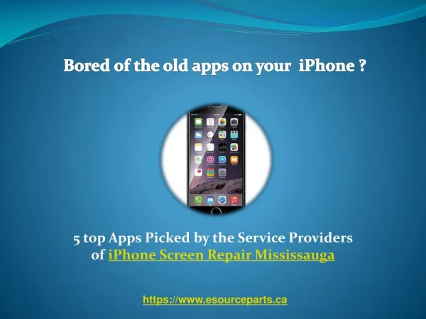 5 top apps for iphone repair in Mississauga