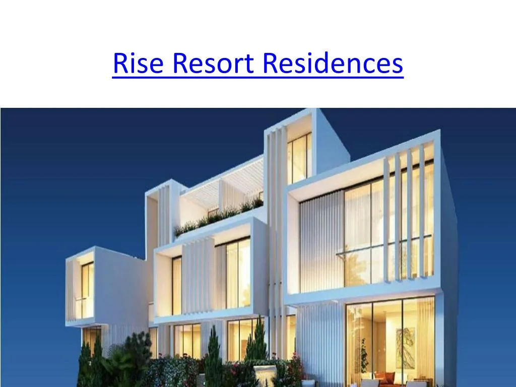 rise resort residences
