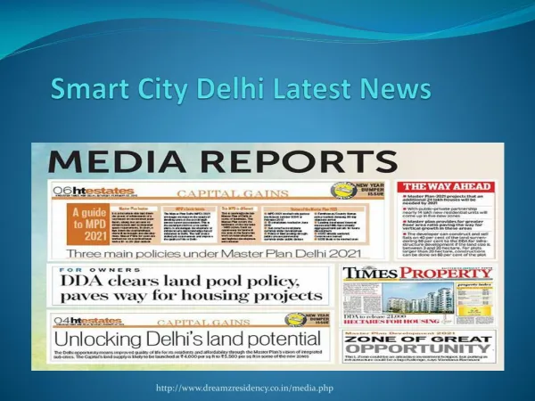Delhi Smart City Latest News