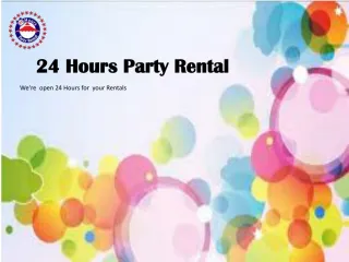 Party Rental Miami - slide 1