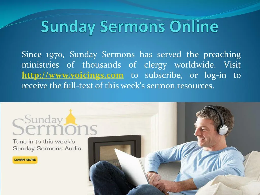 sunday sermons online