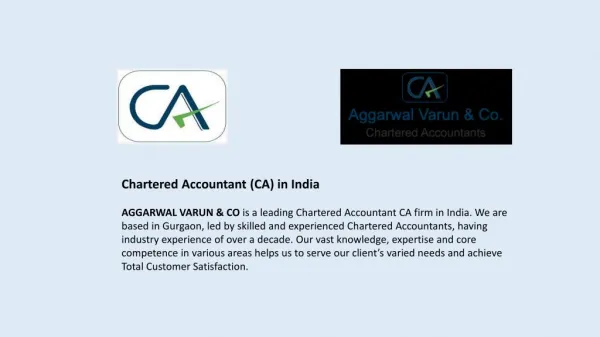 Chartered Accountant in India