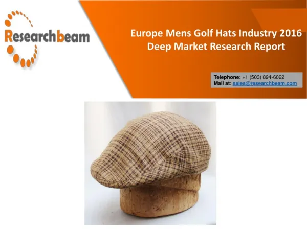Europe Mens Golf Hats Industry 2016