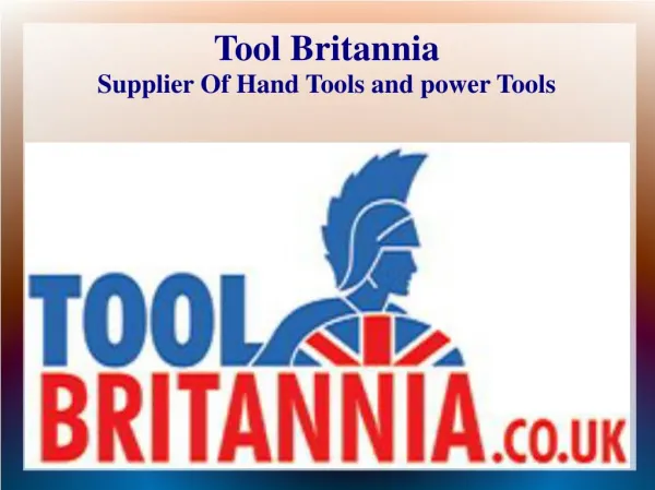 Distributor of top brand power tools and accessories