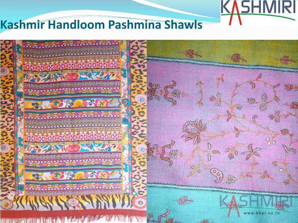 kashmir handloom pashmina shawls