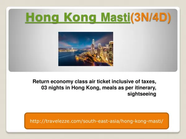 Hong Kong Masti