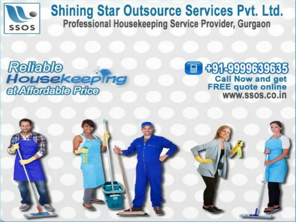 Professional housekeeping service provider gurgaon
