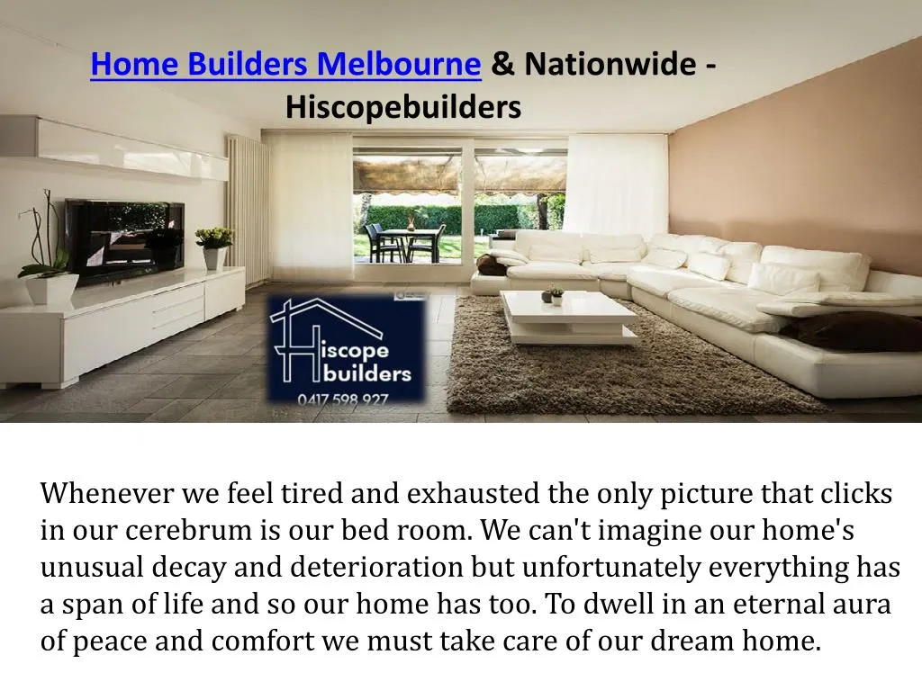 home builders melbourne nationwide hiscopebuilders