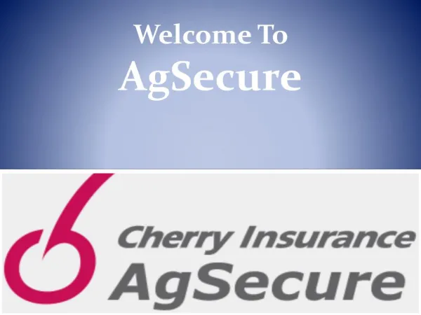 Cherry AgSecure Insurance