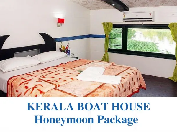 Kerala Boat House Honeymoon packages