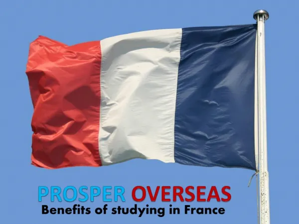 Study In France, Study Abroad France