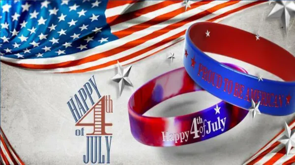 Unique Way To Celebrates Independence Day With Silicone Wristbands