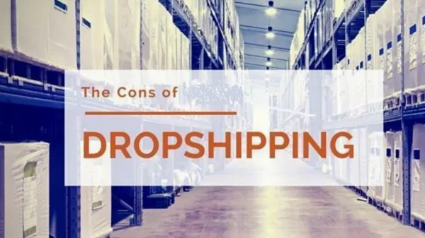 Dropshipping cons that you need to know