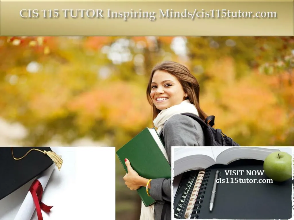 cis 115 tutor inspiring minds cis115tutor com