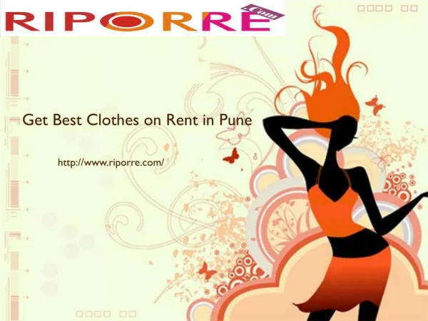Clothes on Rent in Pune