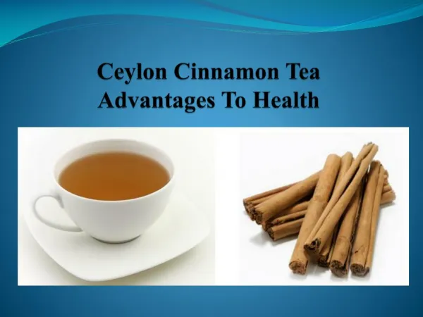 Buy 100% Pure Ceylon Cinnamon Tea Online