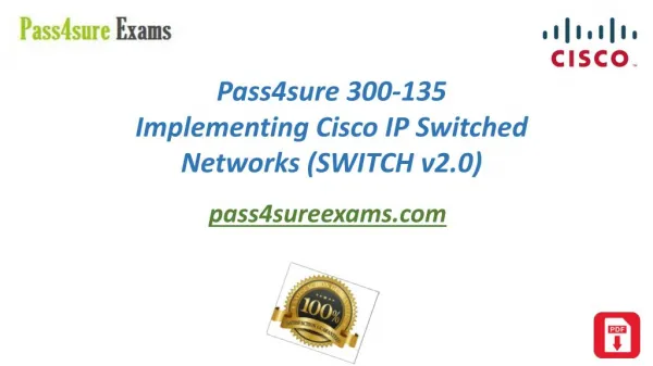 Implementing Cisco IP Switched Networks (SWITCH v2.0)