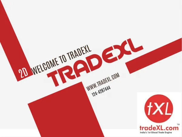 TradeXL - India's Glocal Trade Engine